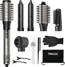 7Magic HB-800 6 in 1 Airstyler, Ionen Föhn, ...