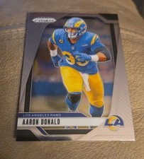 Aaron Donald 2024 Panini Prizm #172 Los Angeles Rams Chrome Football Card