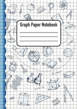 Graph Paper Notebook Journal Size 7 x 10 in.: Grid Paper Notebook. Quad Ruled 5x