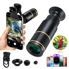 22X Zoom Cell Phone Camera Lens for iPhone Samsung Android Monocular Telescope