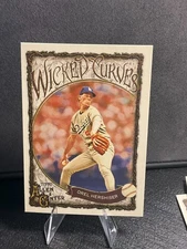 2025 Topps Allen & Ginter Wicked Curves WC-26 Orel Hershiser, Los Angeles Dodger