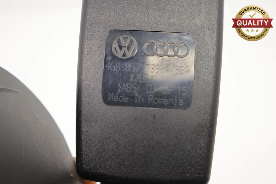 AUDI A6 2012-2018 trasero derecho pasajero cinturón de seguridad hebilla OEM Foto 4 de 4