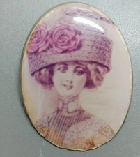 französische brosche Vintage Brosche mit Ans...