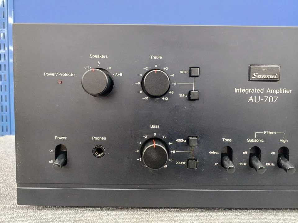 Sansui AU-707 Integrierter Verstärker Guter Zustand Aus Japan - Bild 3 von 4