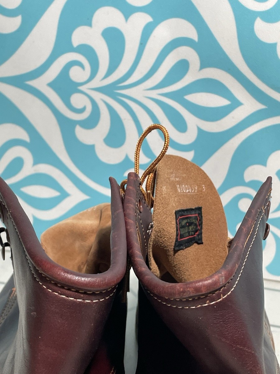 Peterman Brown Leather Boots Men display picture 2