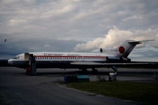 Dia SE-DOC Boeing 727-134C Trasair Sweden 35mm gerahmt OP-L11-59