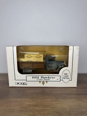 #ad ERTL 1931 Hawkeye Crate Bank Die Cast Orchard Supply Hardware 1992 Edition VTG $20.00