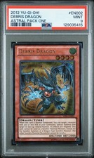 2012 YU-GI-OH! ASTRAL PACK ONE #EN002 DEBRIS DRAGON PSA 9