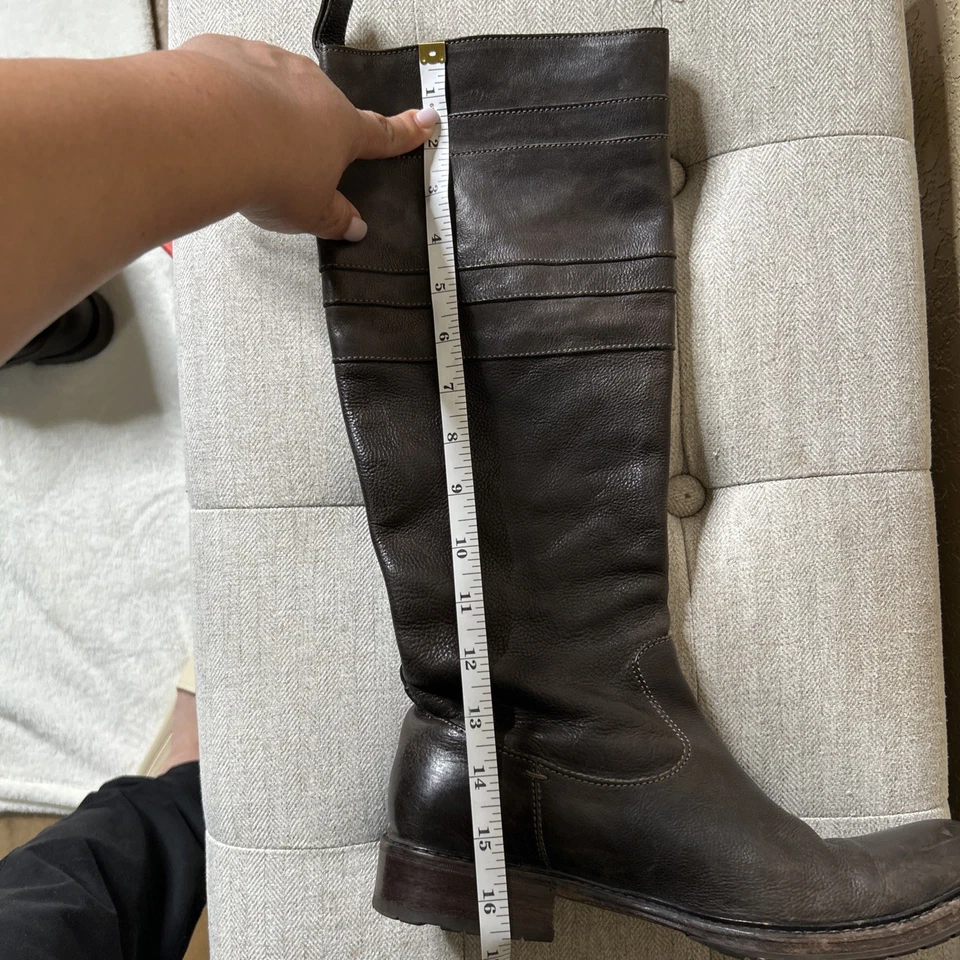 n.d.c. Botas altas de cuero hechas a mano para mujer talla 39EU 8,5US hechas en Lusitania Foto 4 de 4