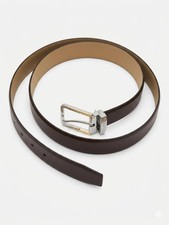 Ceinture Emporio Armani Y4S247 Cuir Marron 125cm 3.5cm Boucle Luxe Homme Origin