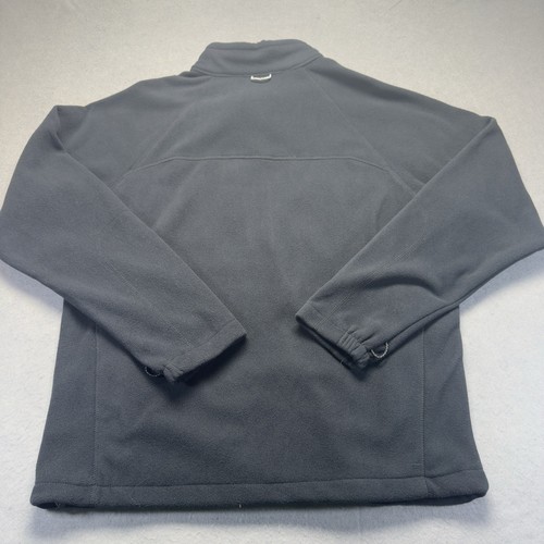Columbia Jacket Adult Extra Large Black Full Zip Fleece Enterchange Hiking Mens - Picture 6 of 9