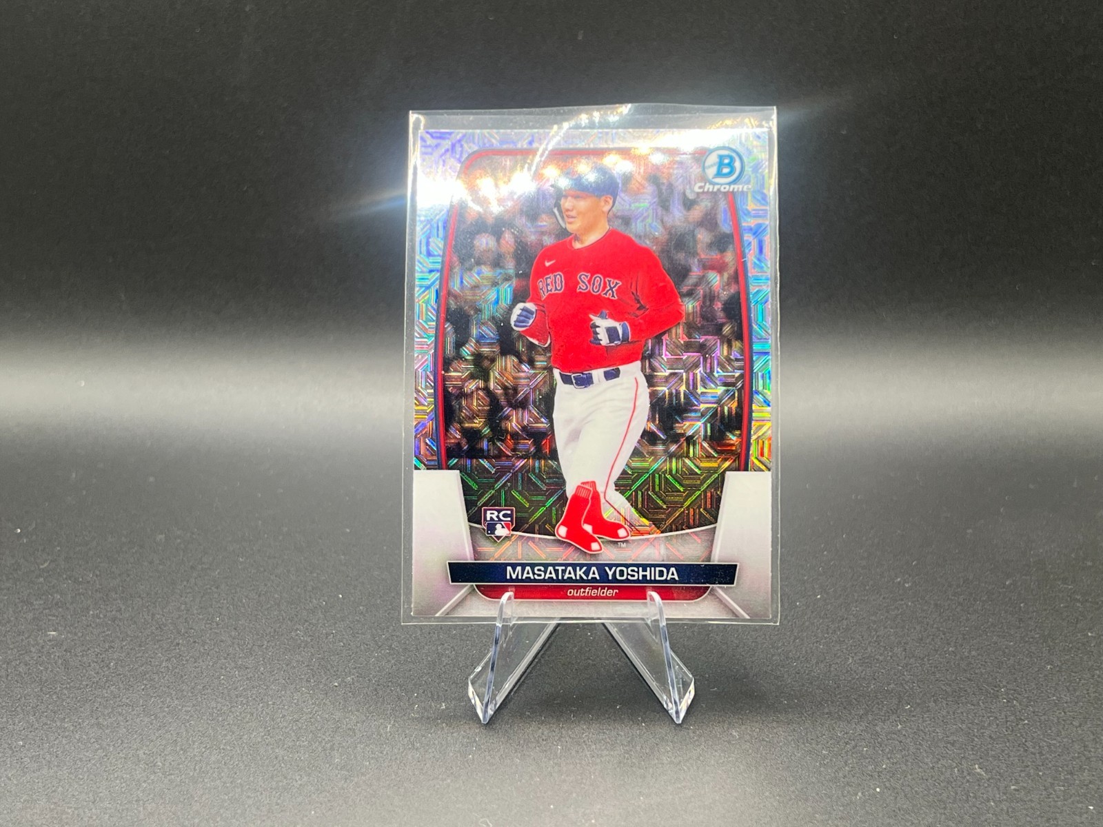 2023 Bowman - Masataka Yoshida #58 Chrome Mojo Refractor (RC)