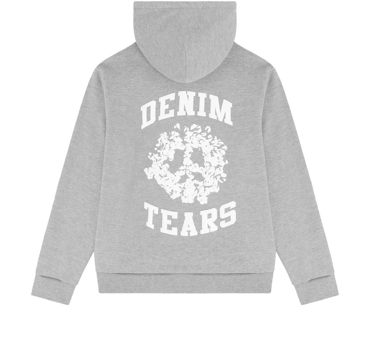 【極美品】 DENIM TEARS ZIP UP HOODIE Lサイズ 大きいサイズ メンズ Denim Tears デニムティアーズ フルジップ