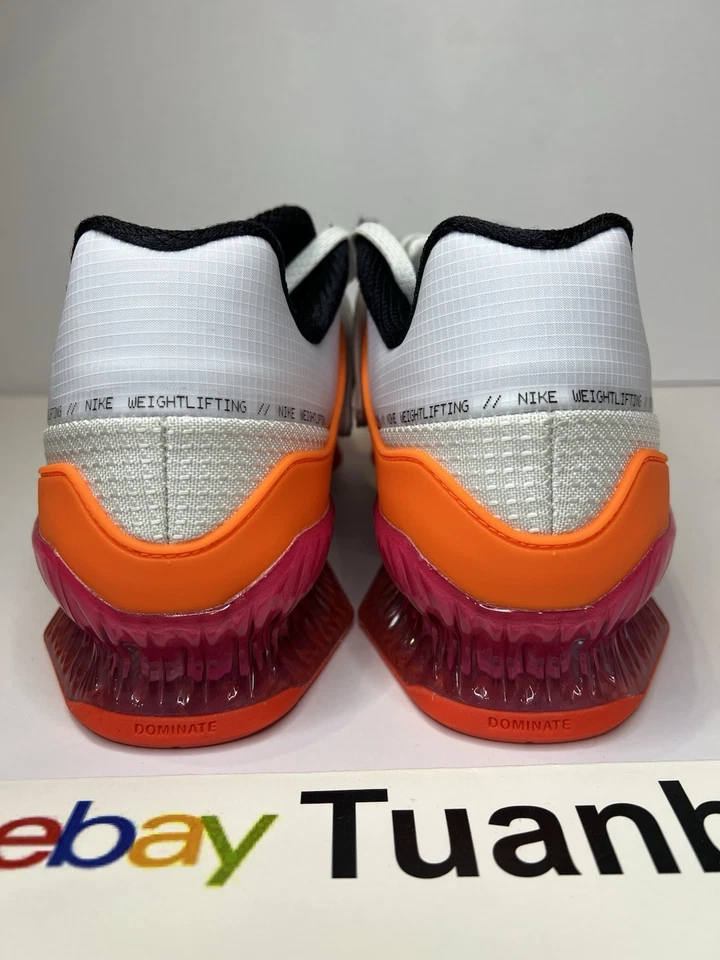 NOVO EM FOLHA Nike Romaleos 4 SE Tênis de Levantamento de Peso Masculino 'Rawdacious' DJ4487-121 - Imagem 3 de 4
