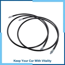 2 Pcs 59" Universal 1/8" NPT Grease Gun Flex Hose Flex Grease Hose Extension