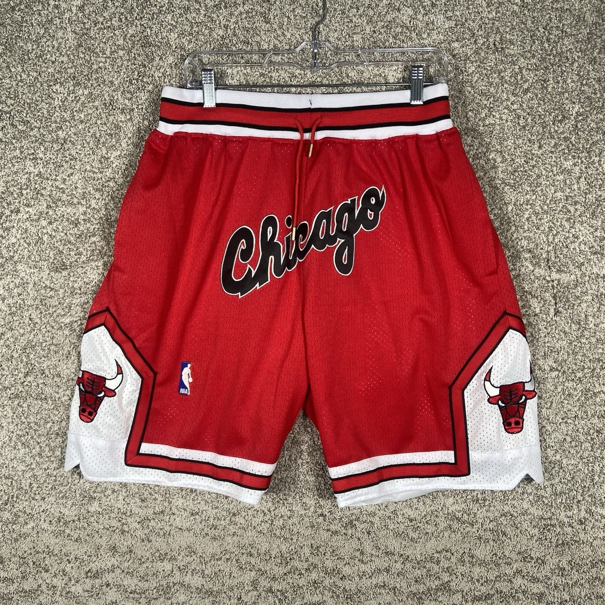 シカゴ・ブルズ 1997-98 レッドパンツ Just Don Chicago Bulls Basketball Shorts Mens XXL 1997 1998