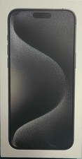 Original Apple Empty Box iPhone 15 Pro Max Black Ti No accessories/No Manual 