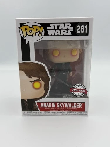 Funko Pop! Star Wars- Anakin Skywalker #281 Special Edition W/Protector