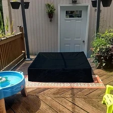 Mini Frame Pool Cover for Waterproof Mini Frame Above 4 Feet x 4 Feet x 12 Inch