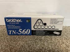 Brother TN-560 High Yield Black Toner Cartridge - NEW SEALED FREE SHIPPING 