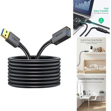 USB 3.0 Extension Cable 20 FT Male To Female 5Gbps High Speed Printer Webcam