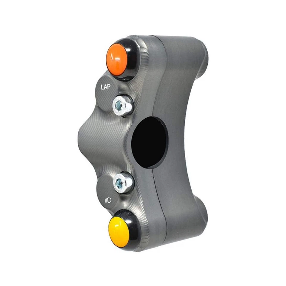 INTERRUPTOR MANILLAR IZQUIERDO CARRERAS TITANIO JETPRIME BMW S 1000 RR HP4 2009 - 14 Foto 4 de 4