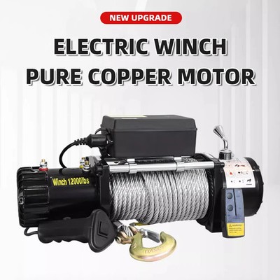 Electric Winch 12v24v Car Small Crane Off-road Car with Self-rescue