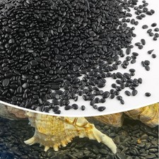 7lb 1/4" Small Pebbles Black for Plants,Potting,Succulents Aquarium Fish Tank...