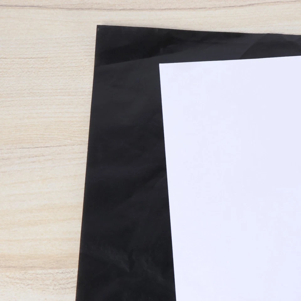  50 Stück Graphit Kohlepapier Schwarz Carbon Transfer Transparentpapier - Bild 3 von 4