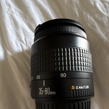 Canon EF 35-80mm f/4-5.6 Autofocus Zoom Lens, 52mm Filter Thread
