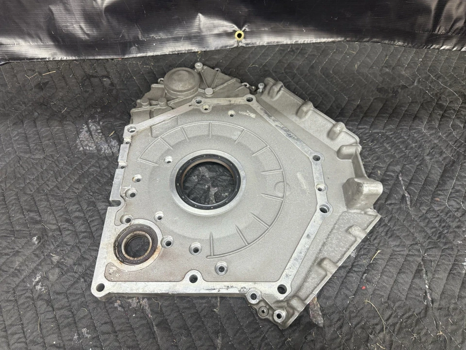 5.2l V10 Engine Timing Chain Cover Plate 07L103173 OEM Audi R8 Lms Gt4 2018 - Image 2 of 4