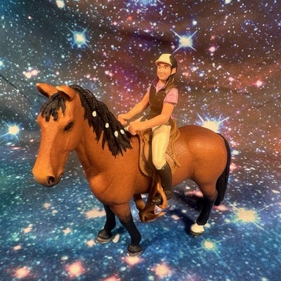 Schleich 42411 Horse Club Hannah Sattel & Pferd D-73527