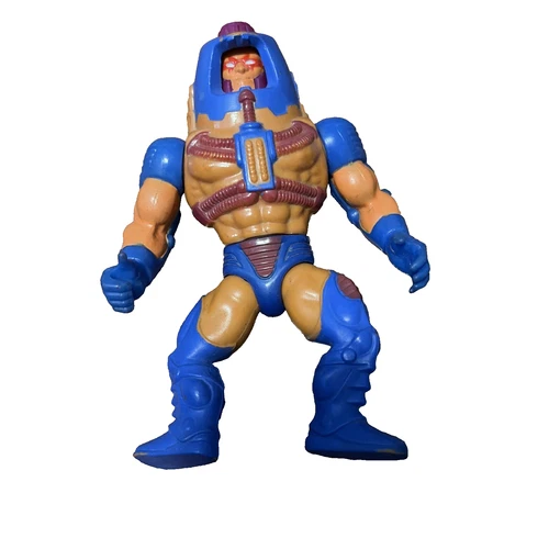 Vintage Mattel Masters of the Universe Motu He-Man Man-E-Faces 1982 Figure