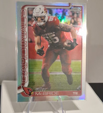 Topps Chrome Trey McBride Arizona Cardinals Football Card #85