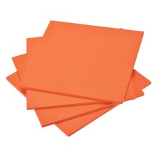 4 Pcs Orange EVA Foam Sheets 10 x 10 Inch 7mm Thickness for Crafts DIY Projects