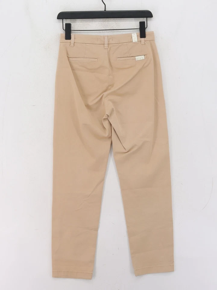 For All Mankind Women's Trousers W 25 in Brown Cotton with Elastane, Rayon Chino - Image 2 of 4