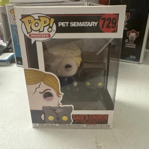 Funko POP! Movies - Pet Sematary Gage & Church #729 Vinyl Figure 2019