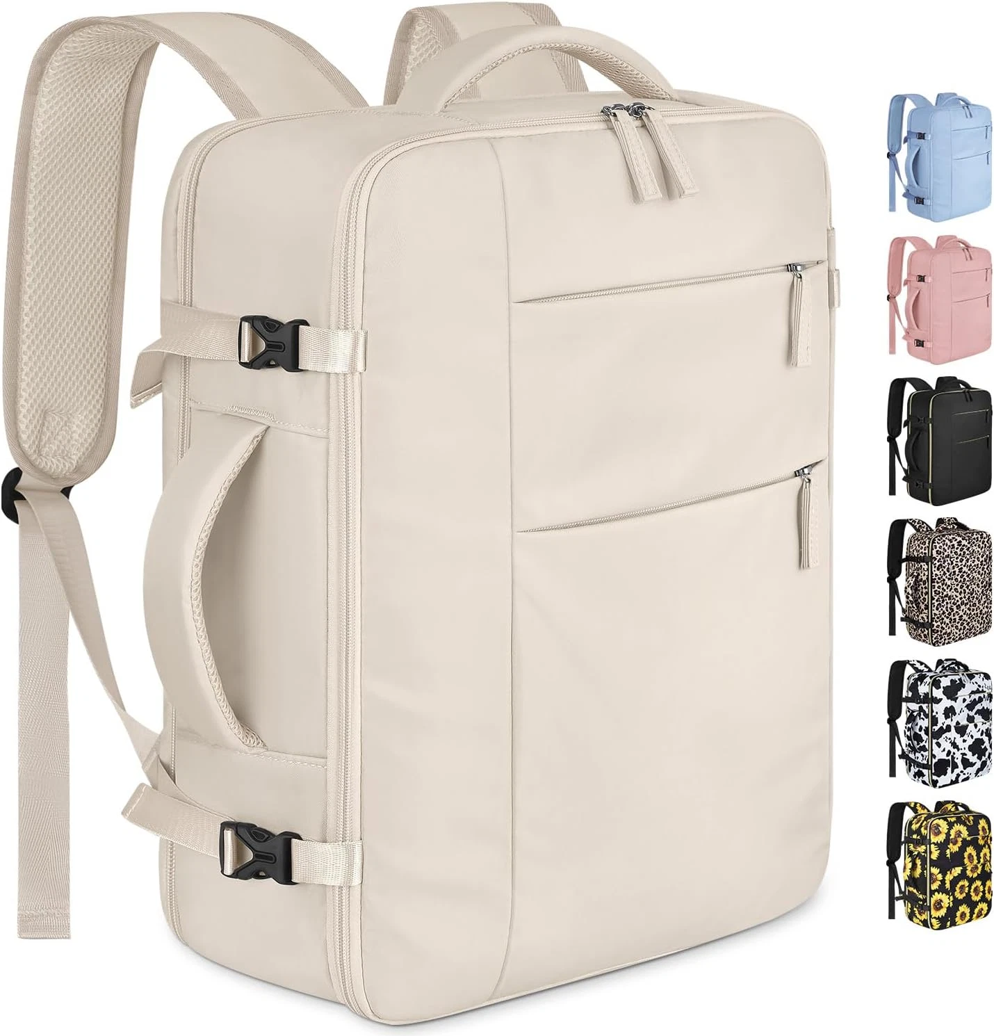 Travel Laptop Backpack - Airlines Approved Carry-On Bookbag Fits 17" Laptop