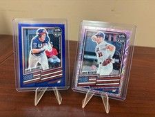Eric Becker 2025 Panini Stars & Stripes Blue /299 & Cherry Blossom /20 Prizms