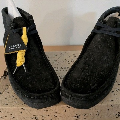 Clark\'s x Pokemon Original Collection Wallabe Boots Colab Mens Size 7 Black Clarks Originals Pokemon Collection - Wallabee Boots Collab  main image 2
