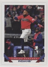 2019 Topps Archives 1993 Design Carlos Santana #252 0w8
