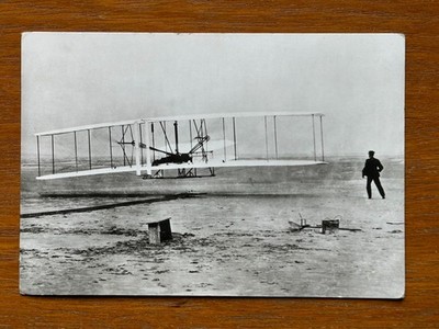 Gebrüder Wright Erstflug Postkarte Wissenschaftsmuseum London Luftfahrtgeschichte