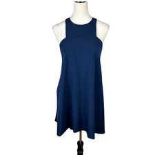 Milly 4 Cady Collection Angular Trapeze Mini Sleeveless Party Dress with POCKETS