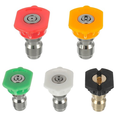 #ad Pressure Washer multiple degrees Nozzles Tips Set with 1 4 Inch Quick Connect... $15.58