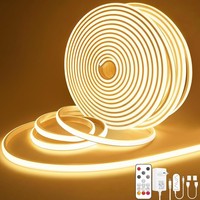 LED Streifen 20M Warmweiß Dimmbar Mit Fernbedienung Beleuchtung FüR Zuhause
