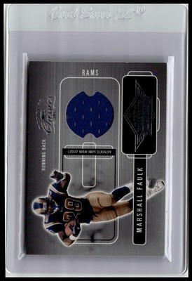 2002 Donruss Classics #NM-9 Marshall Faulk New Millennium Classics #/400