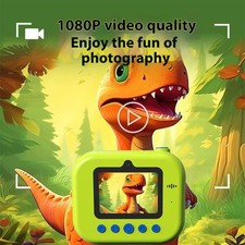 Child Friendly Immediate Print Camera Double Lens 720P Photo 16GB Memory Long