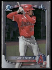 2025 Bowman #BCP-12 Hayden Alvarez Chrome Prospects