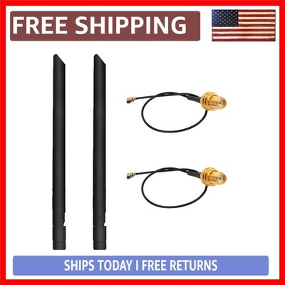 2 Pack Meshtastic Long Range 915Mhz LoRa Antenna 6dBi Gain Omni SMA Male Conn...