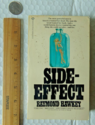 SIDE-EFFECT by Raymond Hawkey (Ballantine Books, 1979)
